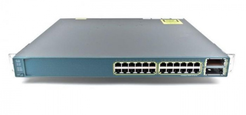 Cisco WS-C3560E-24TD-SD вид сбоку
