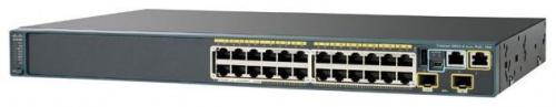 Cisco WS-C2960S-24TD-L вид спереди