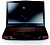 Dell Alienware M17x (N8GY4/Red/840) вид сверху