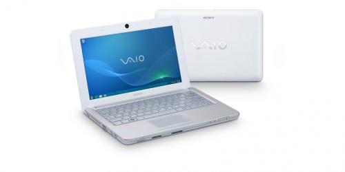 Sony VAIO VPC-W21S1R White вид сбоку