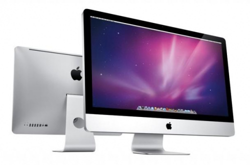 Apple iMac MC413RS/A вид сбоку