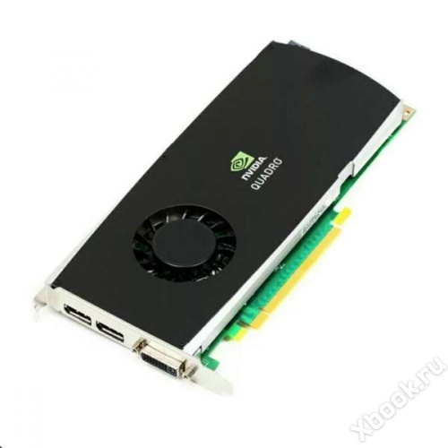 Nvidia Quadro FX 3800 вид спереди