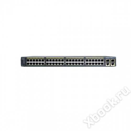Cisco WS-C2960RX-48FPS-L вид спереди