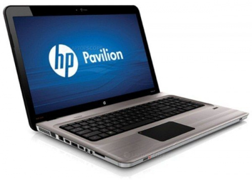 HP PAVILION dv7-4070er вид сверху