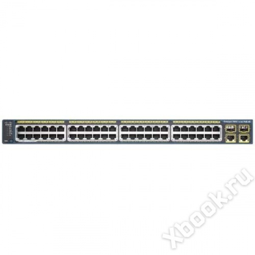 Cisco WS-C2960X-48LPS-L вид спереди