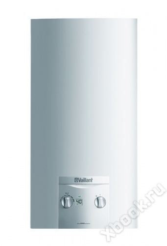 *311593 Vaillant MAG 14-0/0 GRX водонагреватель газовый проточный вертикальный, навесной вид спереди