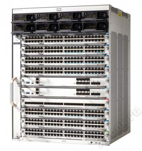 Cisco C9410R-96U-BNDL-A вид спереди