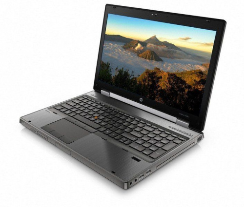 HP EliteBook 8560w (LY525EA) вид спереди