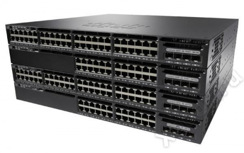 Cisco WS-C3650-8X24PD-S вид спереди