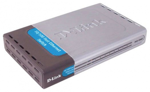 D-link DES-1008D вид спереди